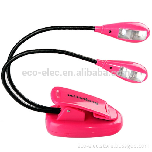 LED Book Light Clip Reading Lamp Brightest Music Stand Light Computer Keyboard Light Eye Care,Rechargeable,Portable,Long Lasting